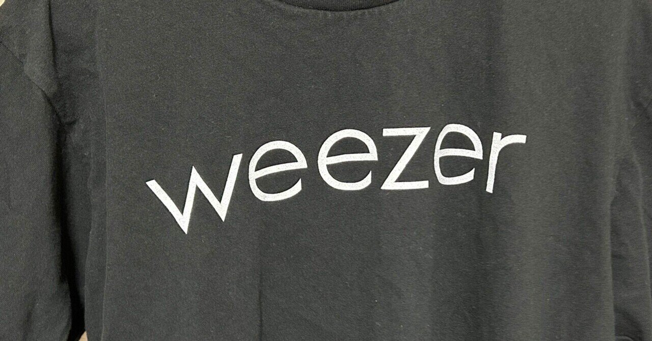 weezerのロゴTシャツが好きという話。｜BECK（BECK Studio [Division