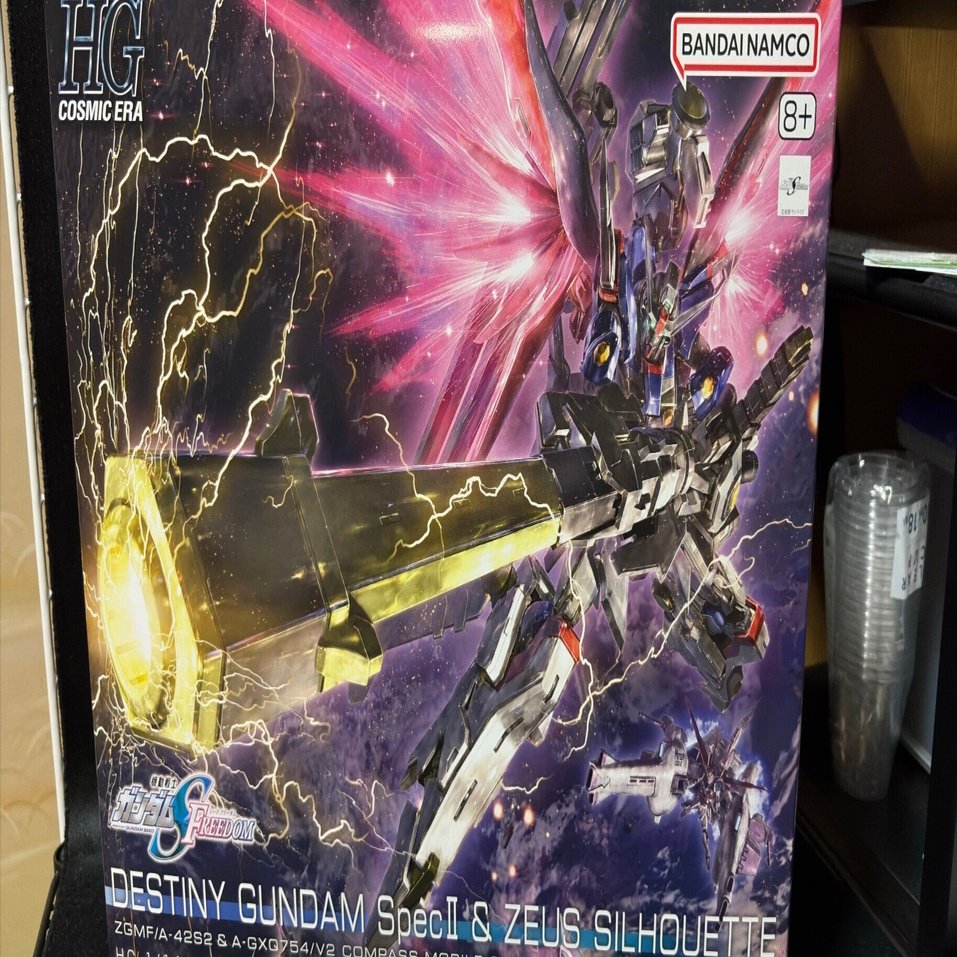 箱がデカすぎる！その箱絵にもびっくり！｜ガンプラ難民 in 岐阜 友達