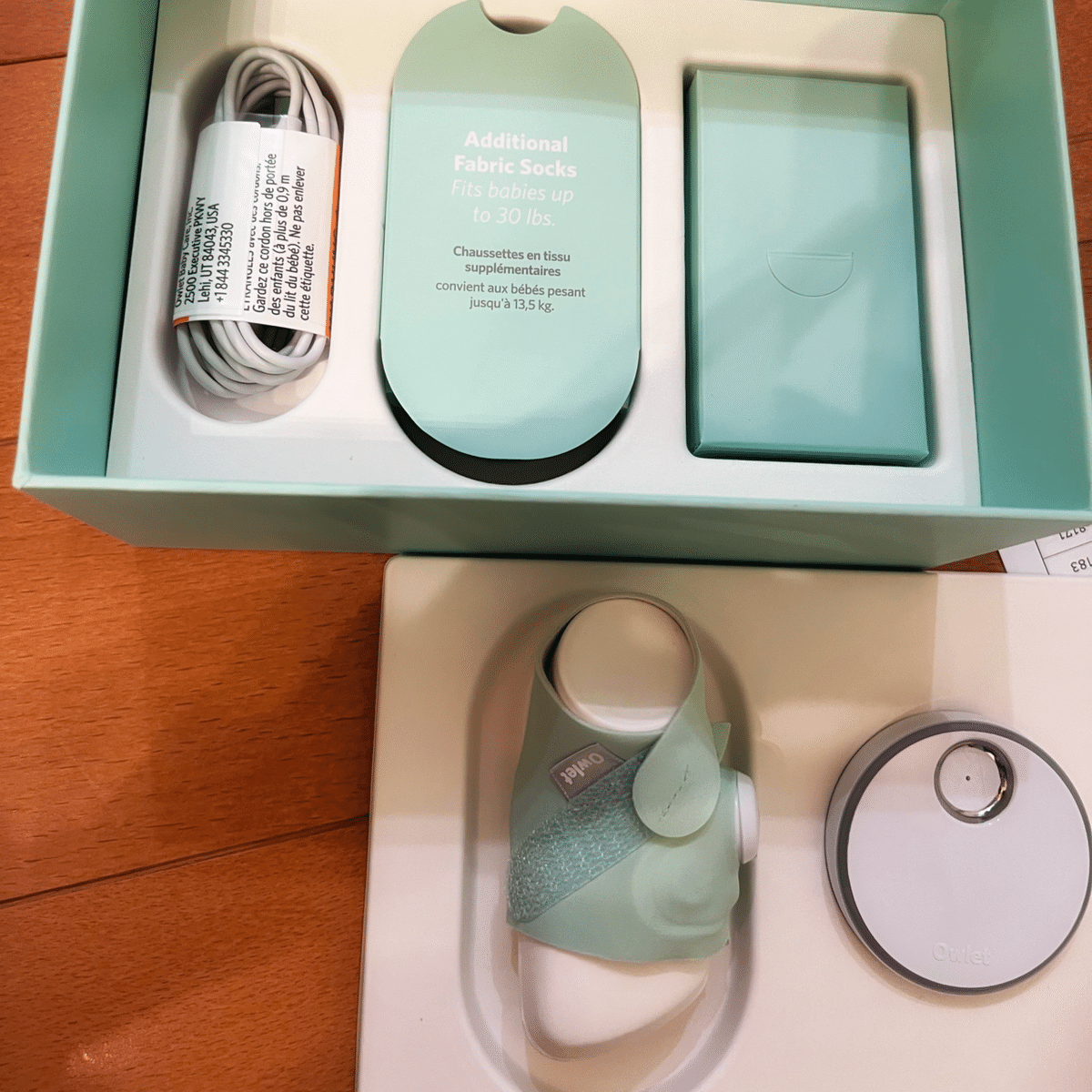 ベビーモニタOwlet DreamSockで心拍数・SpO2モニタ｜美音