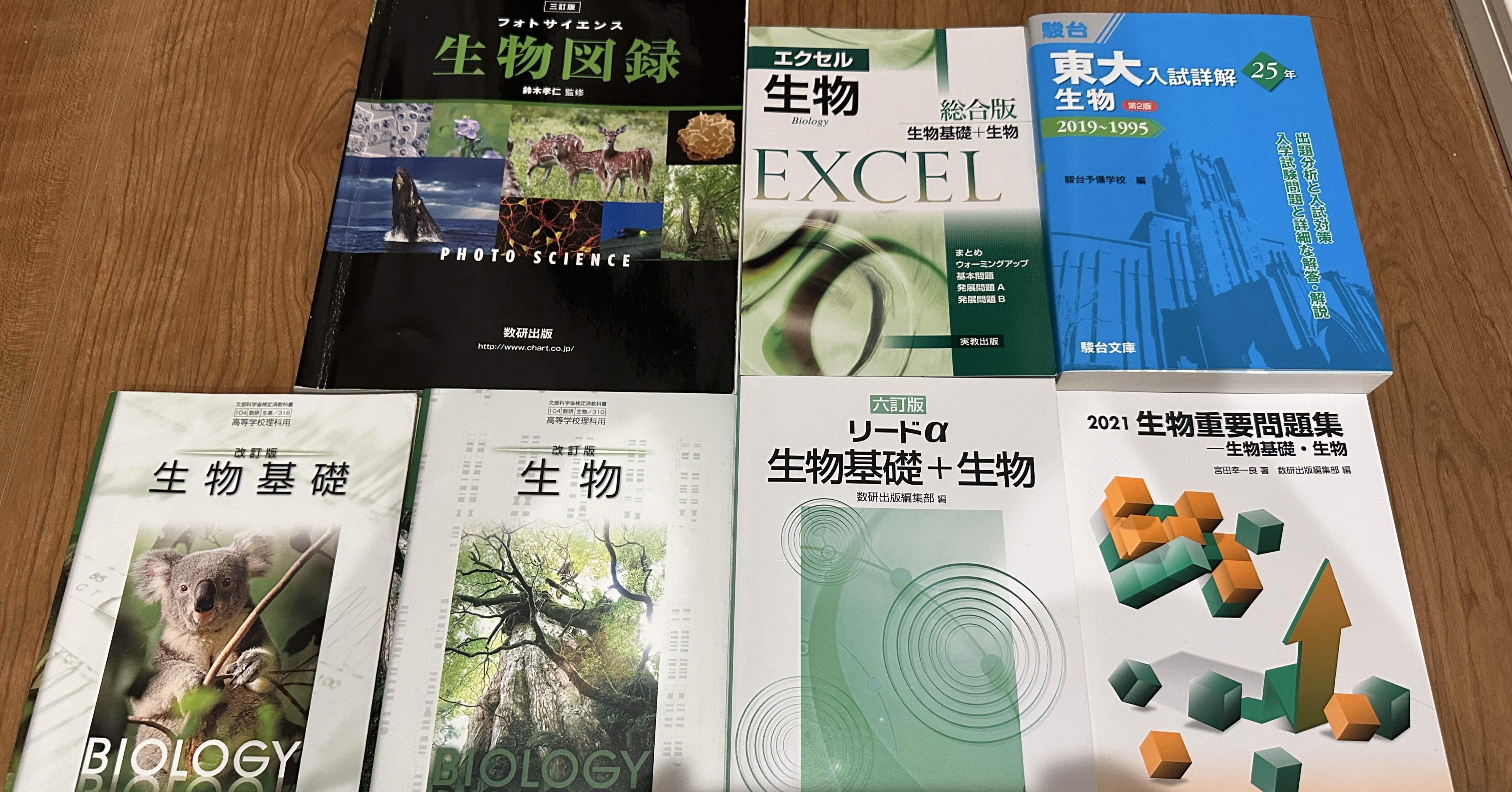 大学受験】生物の参考書と勉強法 高校初級から難関大レベルまでの