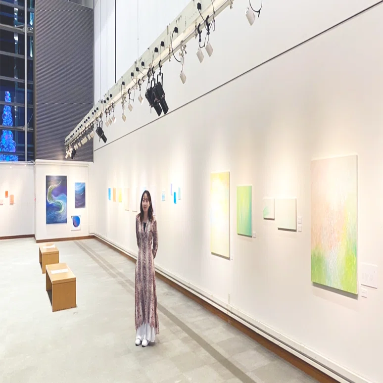 🎨【自己紹介】🎨会社員から画家に転身した28歳のキャリアSTORY1｜ぽ