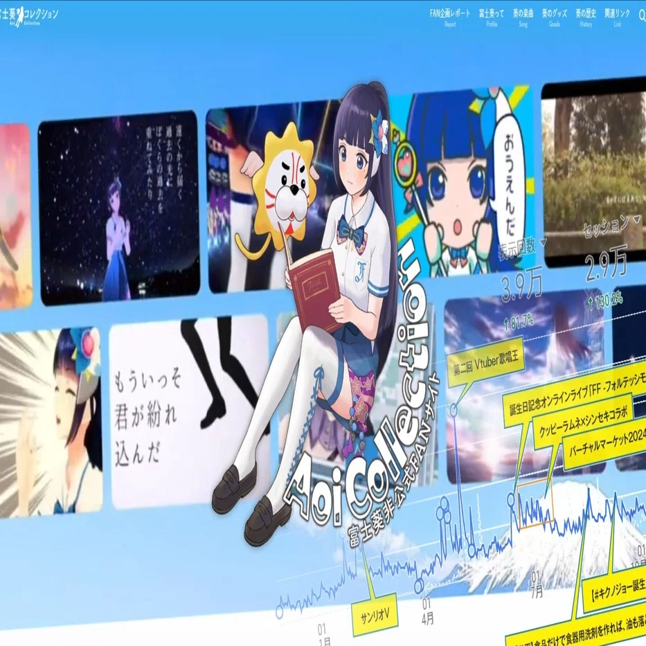 FANサイトから見たAoi ch｜Nob Tairai