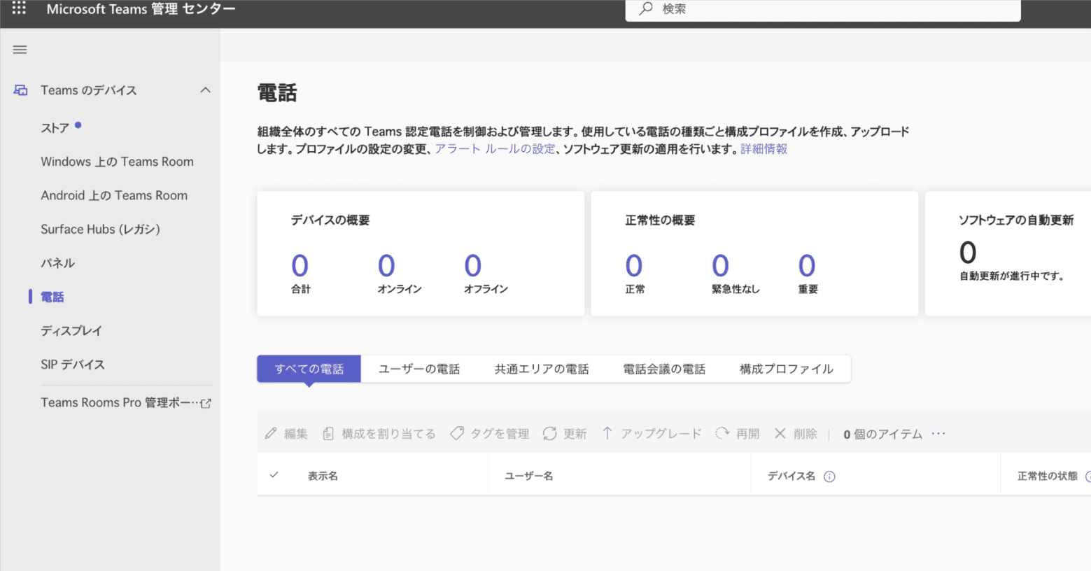 Teams 管理センターにアクセスできなくなった場合の対処方法(複数