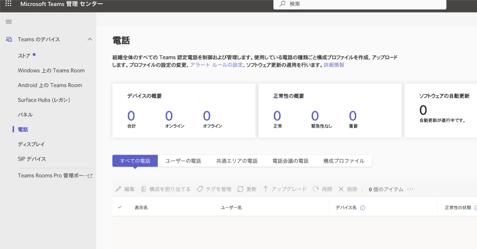 Teams 管理センターにアクセスできなくなった場合の対処方法(複数