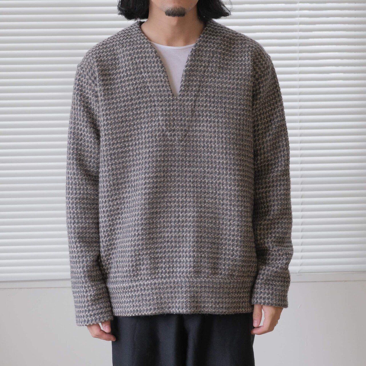 Aquellos Ojos Verdes/V neck cardigan | peau de l'ours