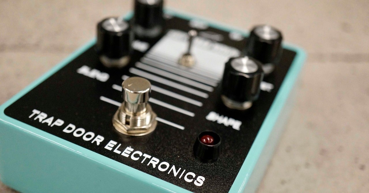 Magnetic Effects ZIG ZAG オーバードライブ トレモロとオーバードライブが同居する超個性派!Trap Door