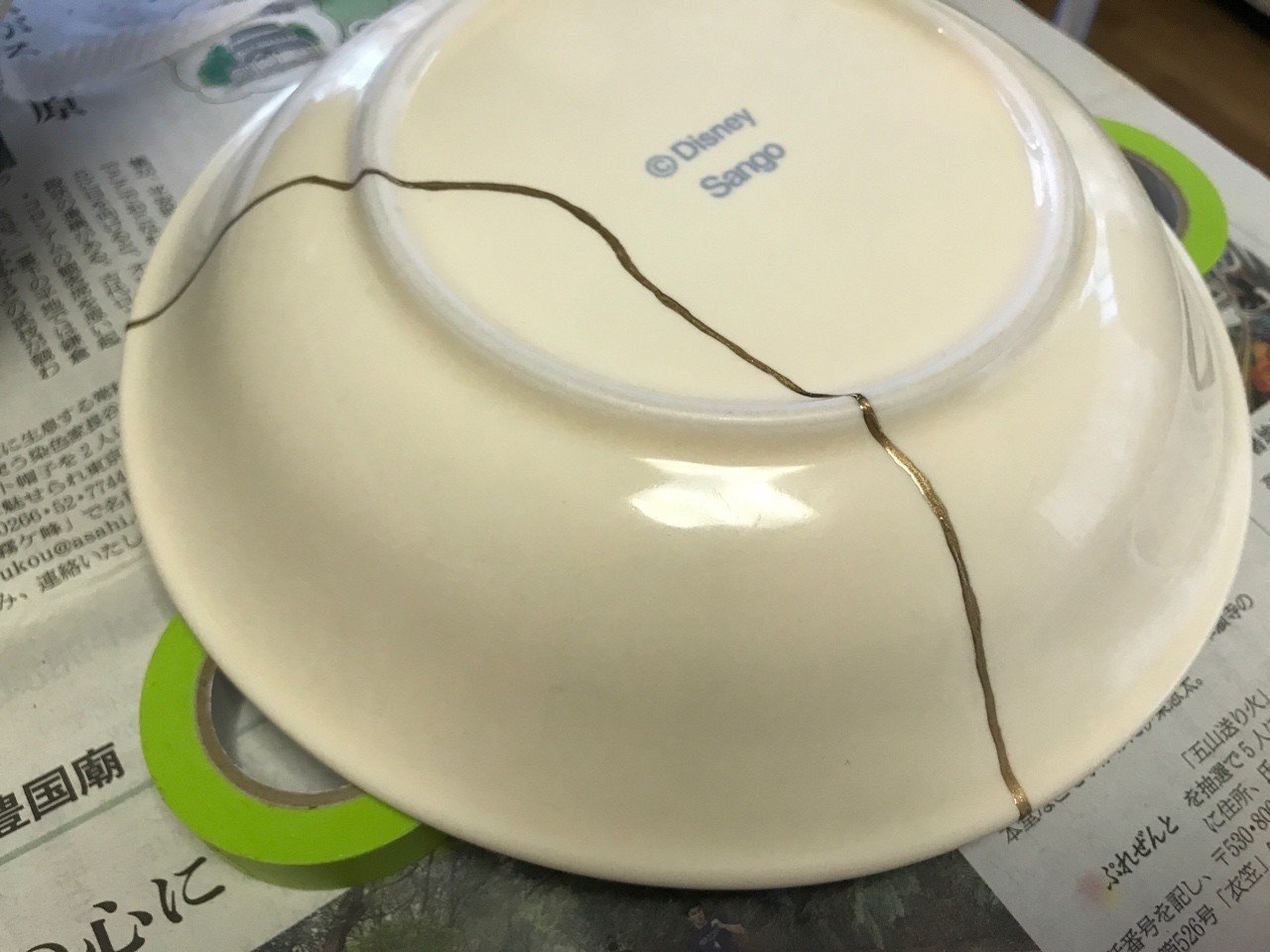 初めての金継ぎ 思い出のうつわが捨てられなくて Azusa Mizuno Note