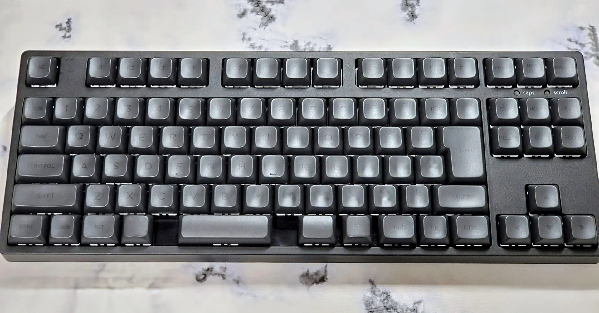 Keyreative PBS Black Blanks キーキャップ 158キー PBS_Blank_Keycaps