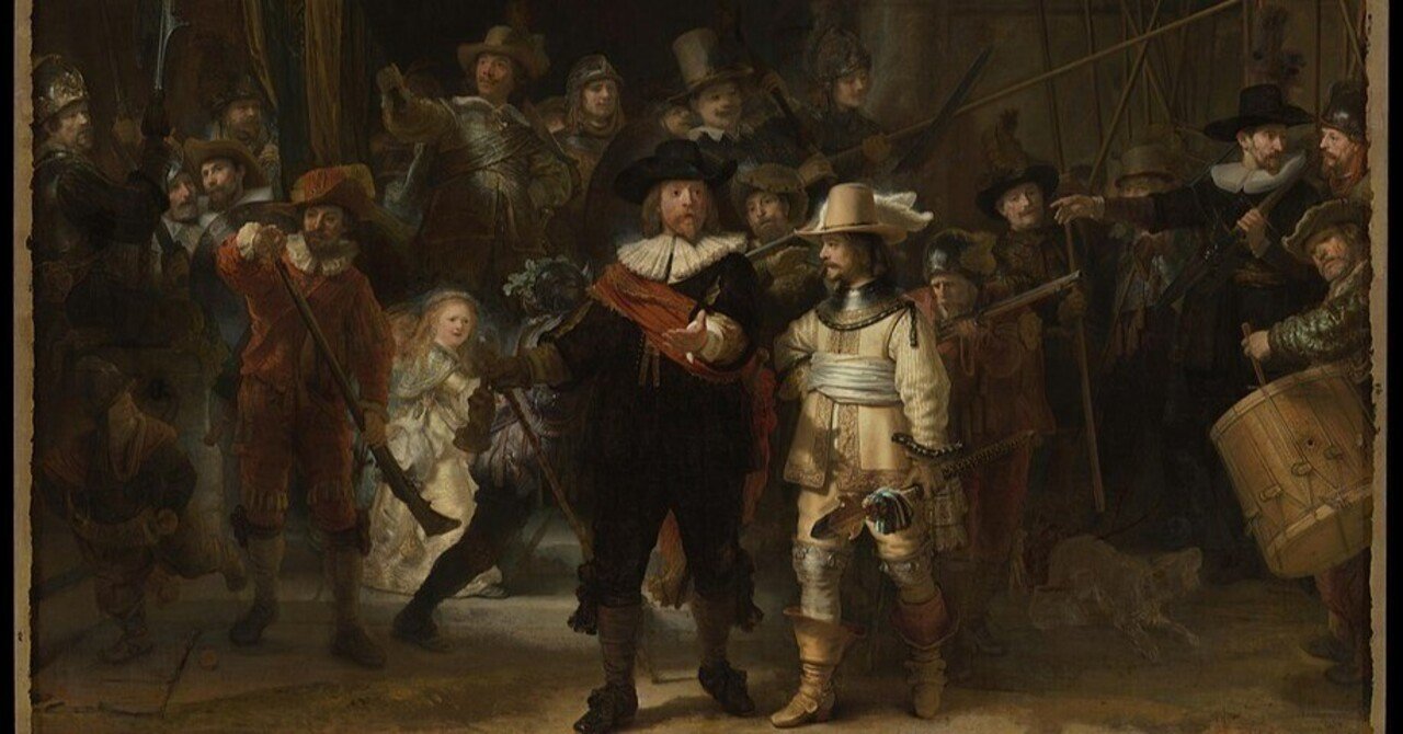 絵画 傑作絵画：レンブラント・ファン・レイン『夜警』が傑作である理由と知