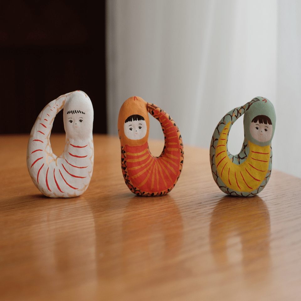 みにみつこちゃん人形 干支versionツチノコ販売開始のお知らせ｜廻り道