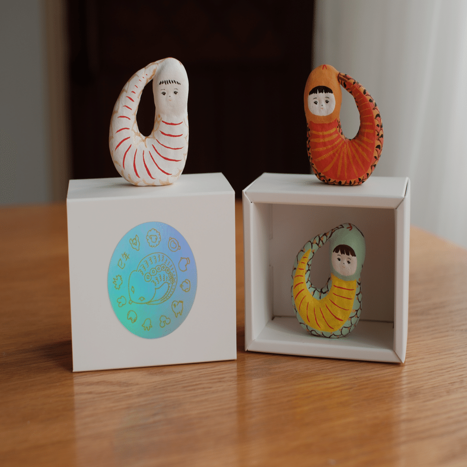 こみつさま専用ページ♡ みにみつこちゃん人形 干支versionツチノコ販売開始のお知らせ｜廻り道