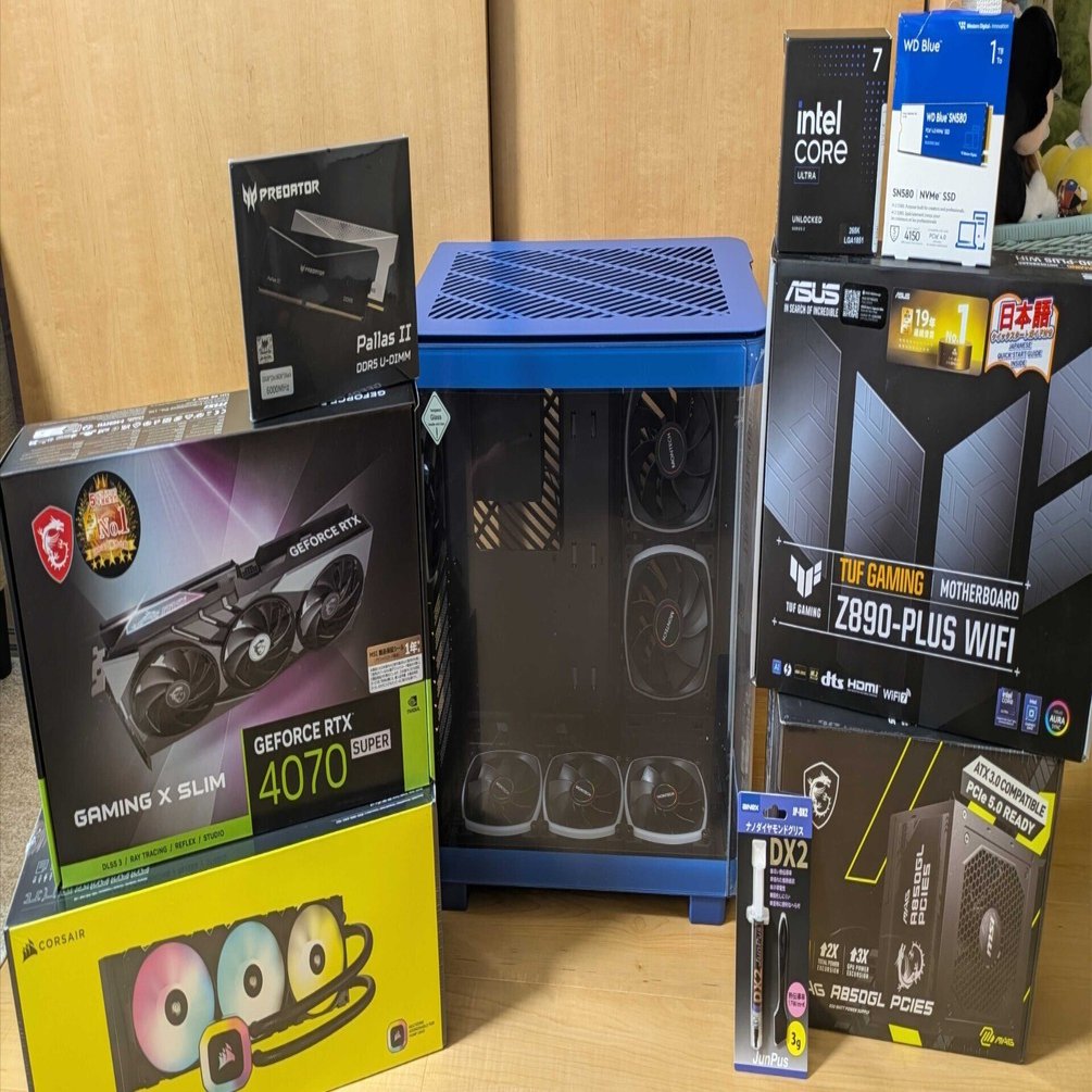 2024年自作ゲーミングPCパーツ紹介(30万円)｜さっと