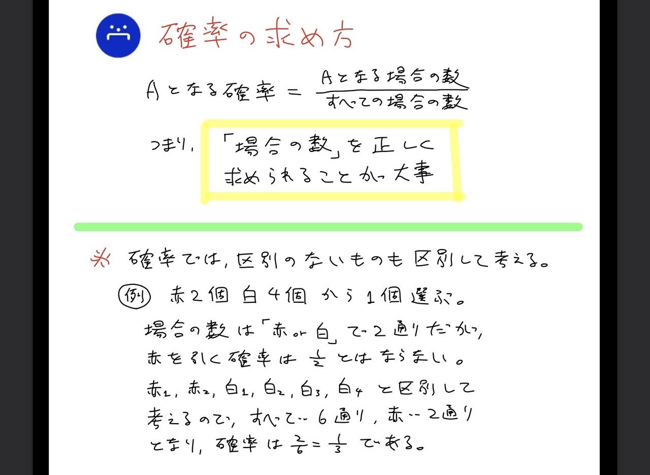 高校数学無料問題集 数a 第1章 場合の数と確率 確率の計算 桝 ます Note 高校数学無料問題集 数a 第1章 場合の数と確率 確率の計算 桝 ます Note