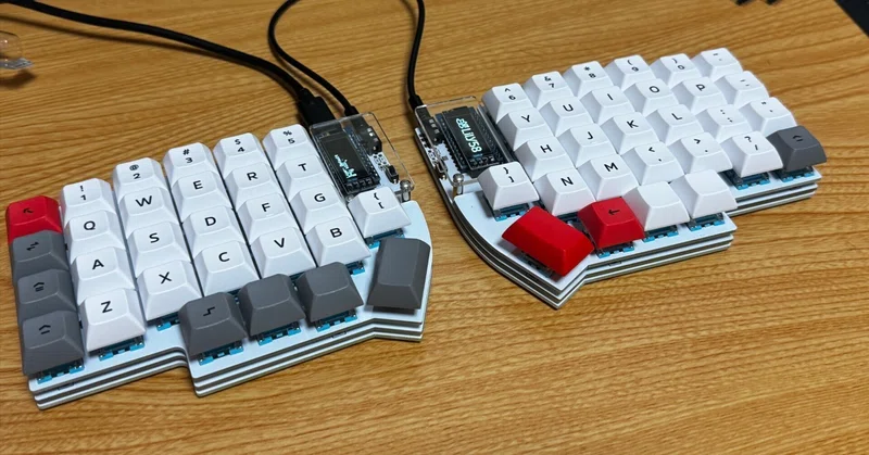 Qwertykeys Neo Ergo Black 自作キーボード 【公式通販】