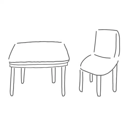 徳島・岡山の自習室 ®Desk and Chair