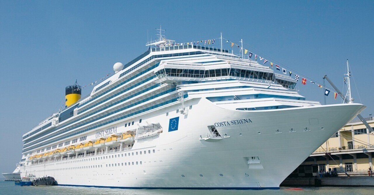 ◇特大模型/豪華客船/大型客船/COSTA SERENA/コスタ・セレーナ