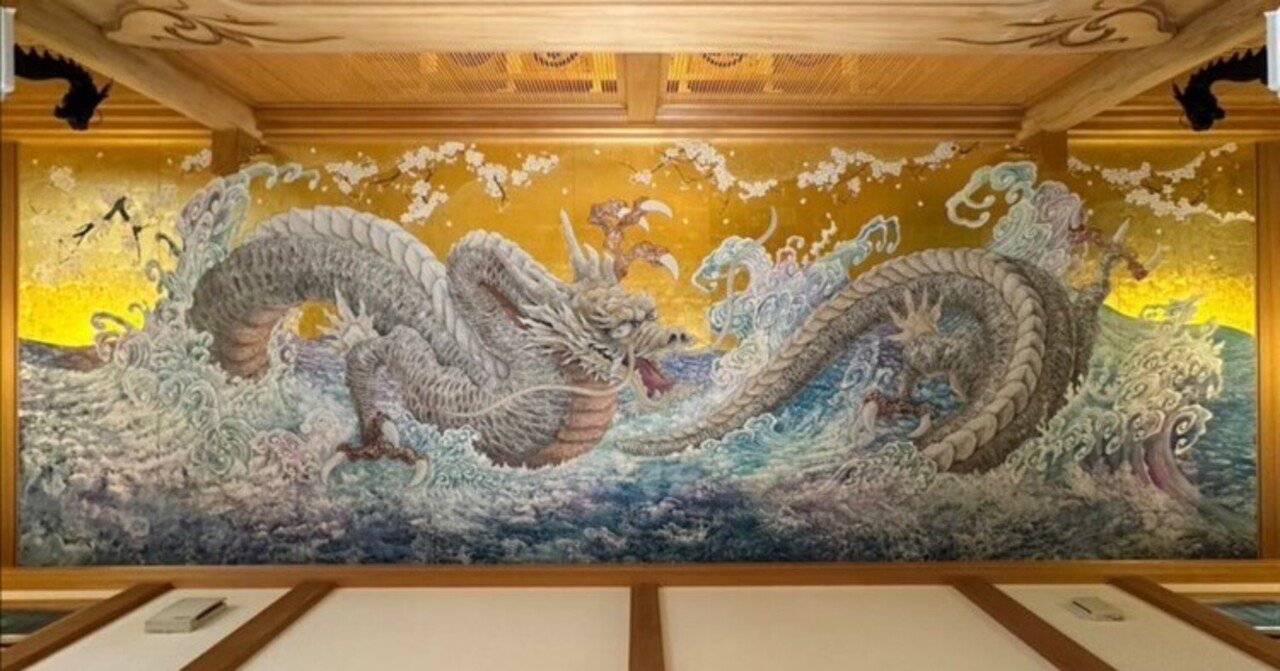 今年の冬至は日本一の龍画のふもとで瞑想してみませんか【参加者謝礼有】