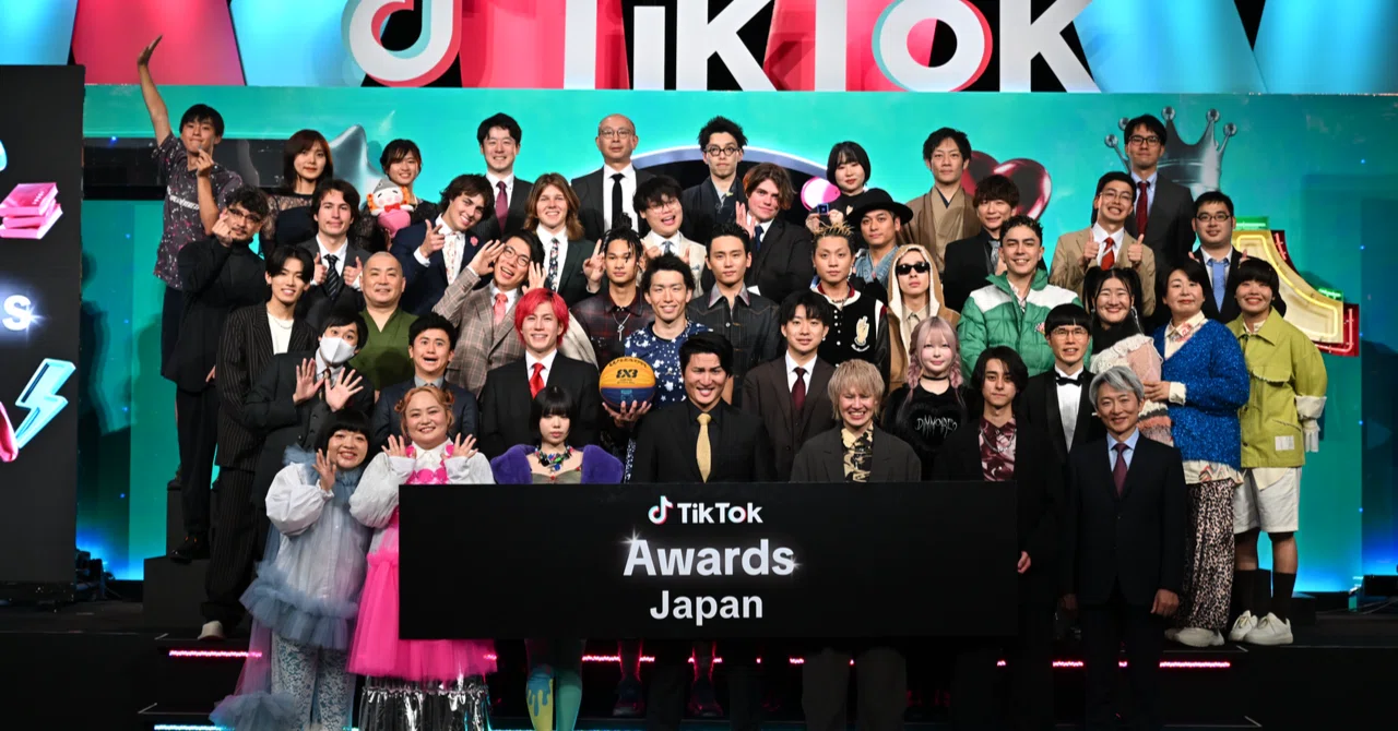 今年TikTokで活躍したクリエイターを表彰する「TikTok Awards Japan 