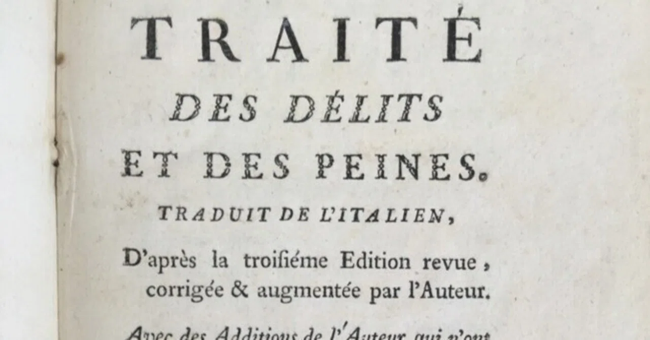 洋書 ／ ヨーロッパ刑法 イタリア啓蒙主義者による近代ヨーロッパの刑法思想の基礎となった作品