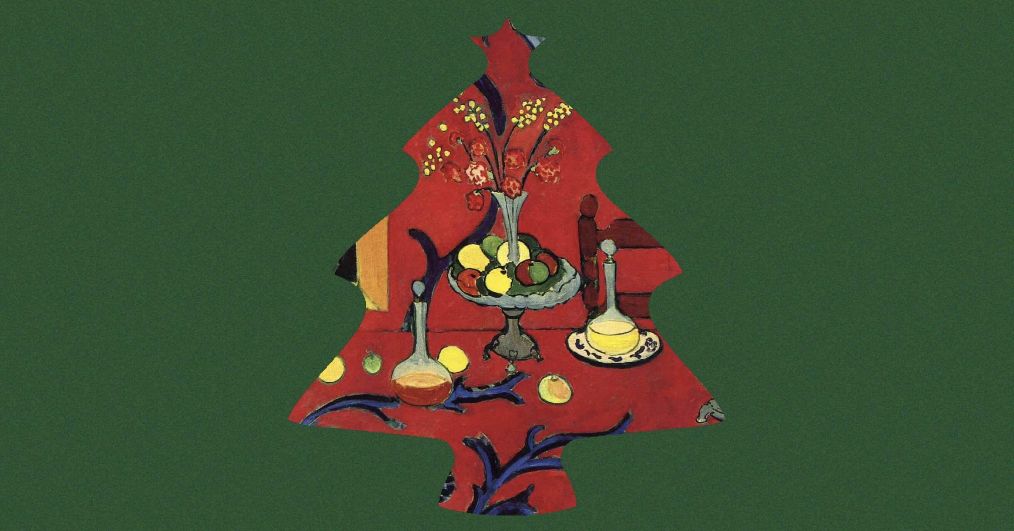 クリスマスカラーが映えるのは…意外なあの名画！｜アートジェンヌ