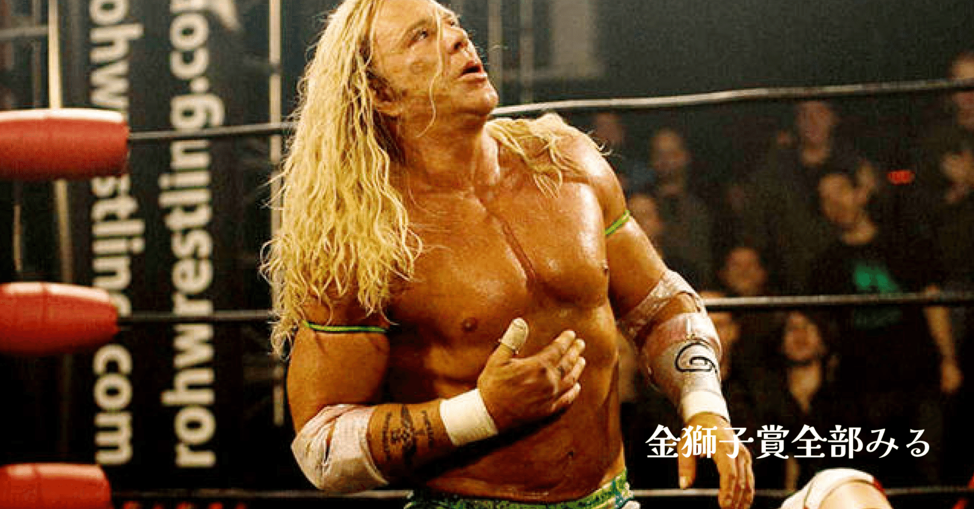 ダーレン・アロノフスキー監督『レスラー』あるレスラーのワンス