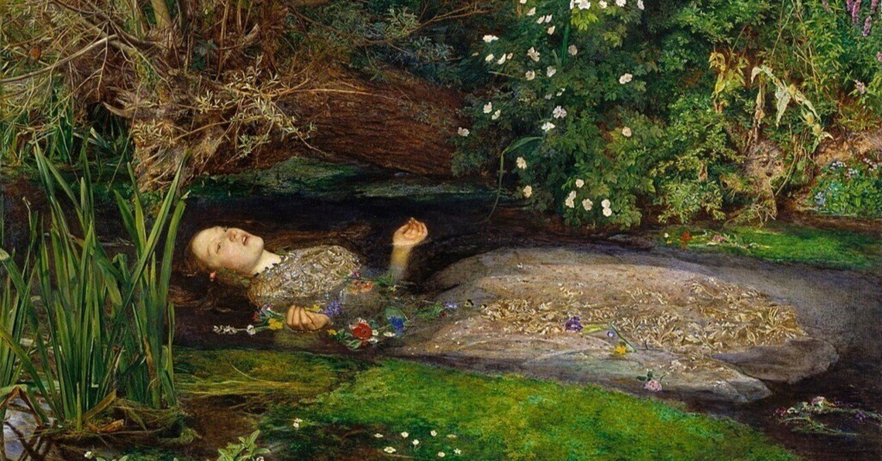 オフィーリアの影 傑作絵画：ミレイ『オフィーリア』が傑作である理由と知られざる真実