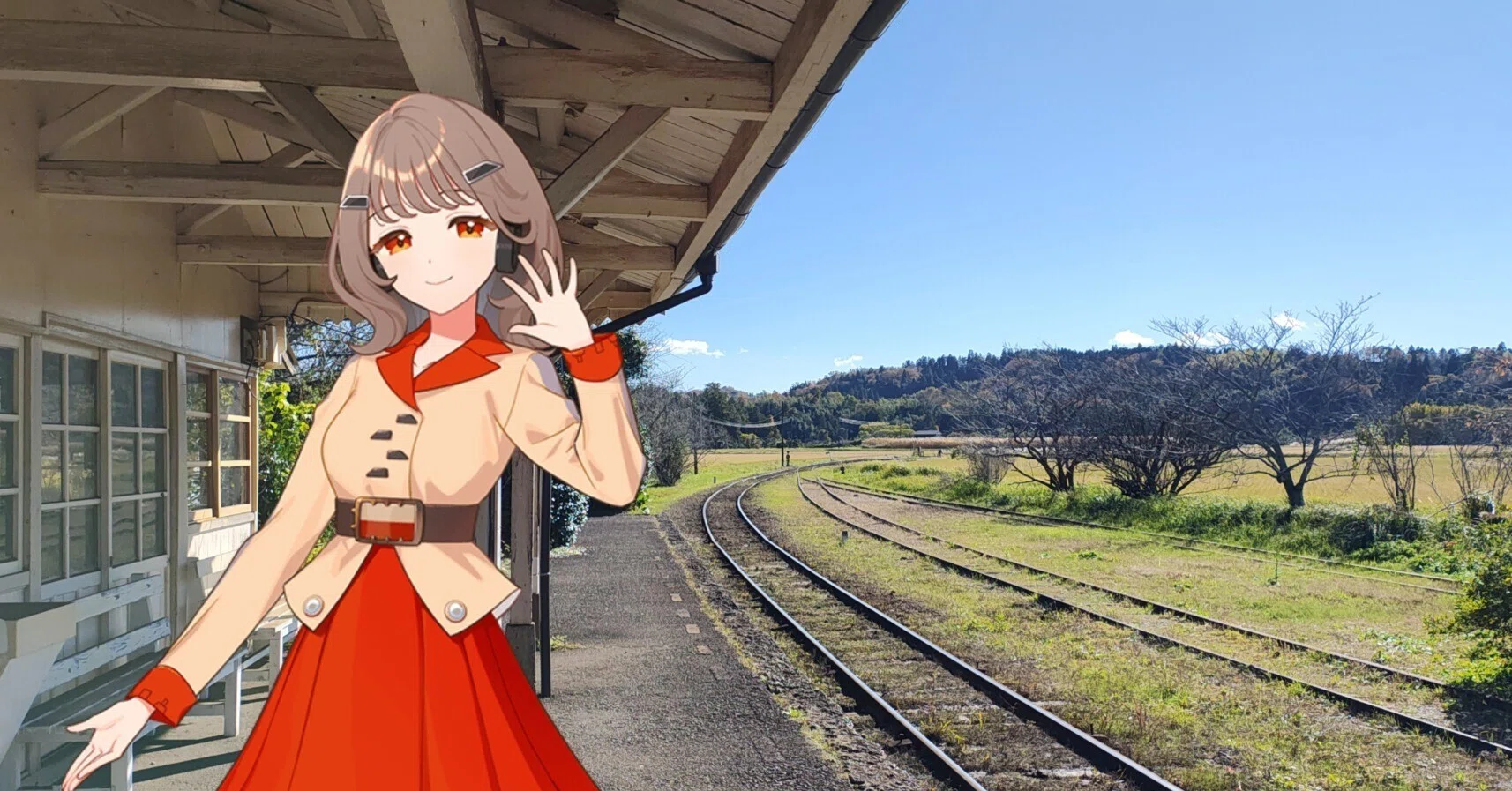 駅メモ！JR東 なより•さとみ•なのかと行く房総半島の風光明媚トラベル計１１点 駅メモ攻略】なより・さとみ・なのかと行く♪房総半島の風光明媚