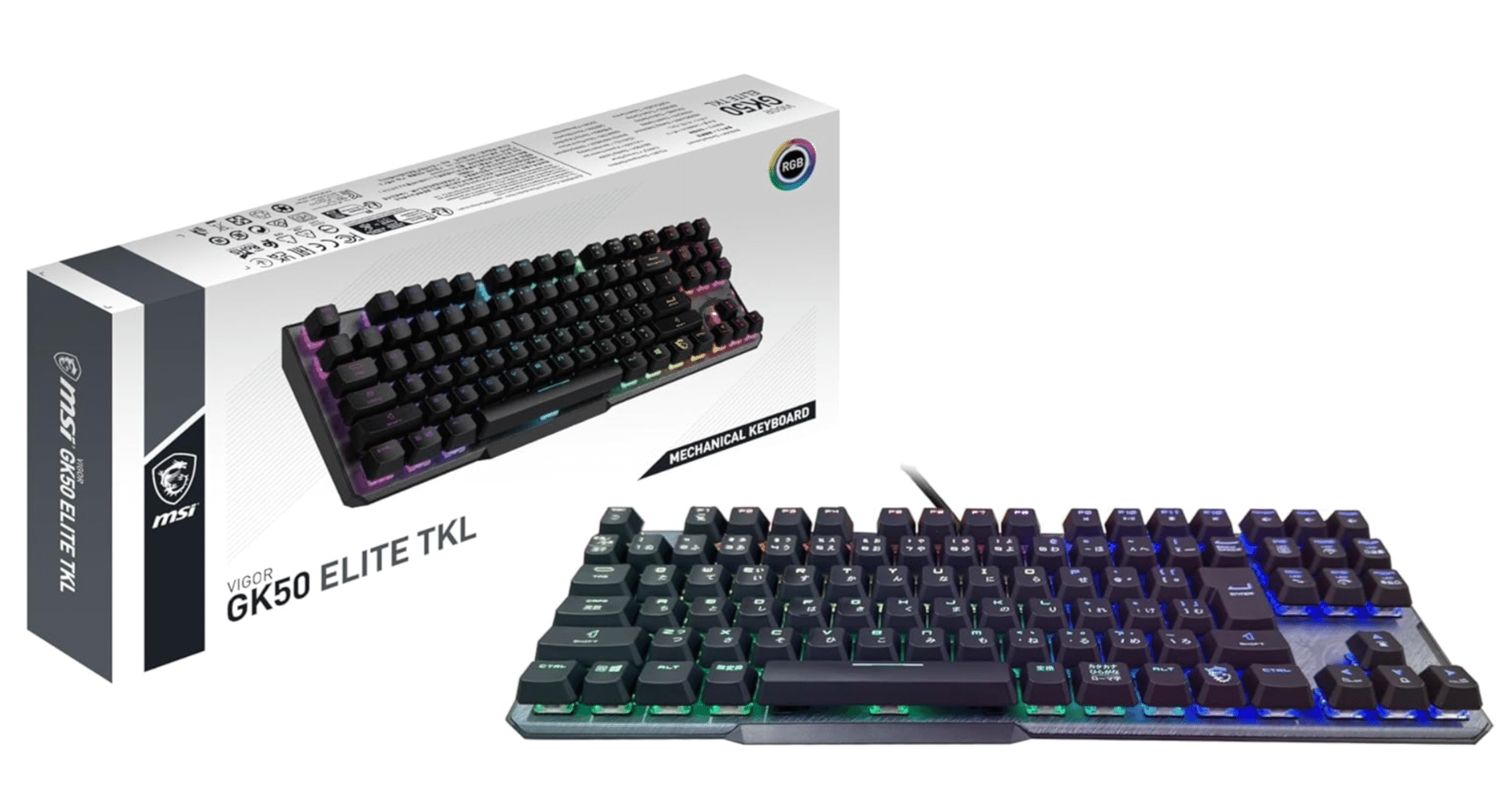 徹底解説】MSI VIGOR GK50 ELITE TKL - ゲーマーの性能と快適さを追求