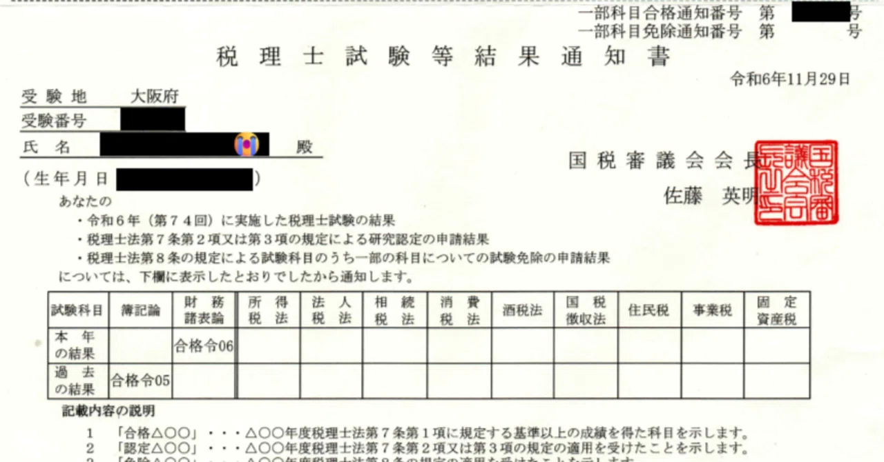 税理士試験(財務諸法)前期分 第74回（R6）税理士試験】財務諸表論の振り返り｜ヤマちゃん
