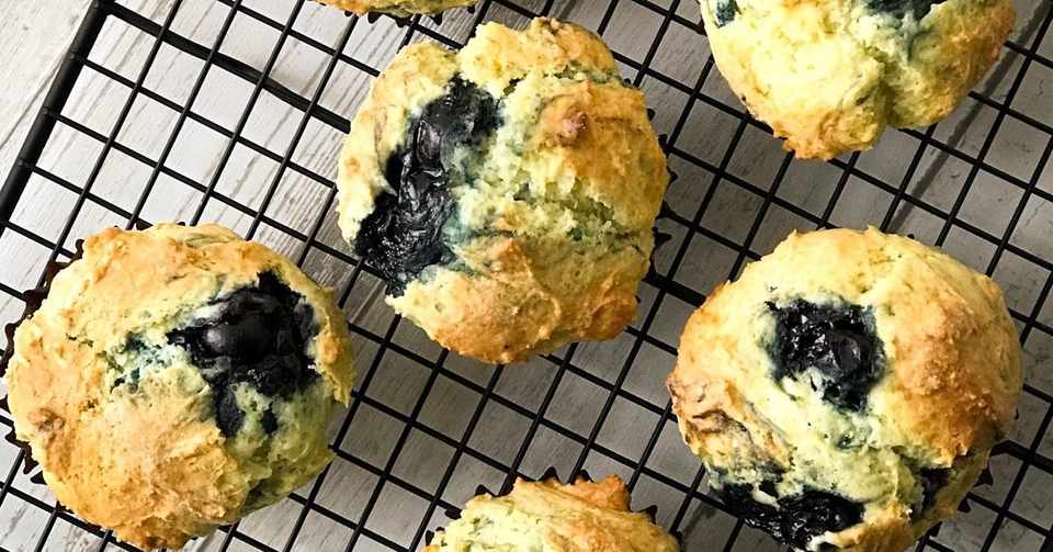 忙しいときにサクッとブルーベリーマフィン K Baking Lab Note