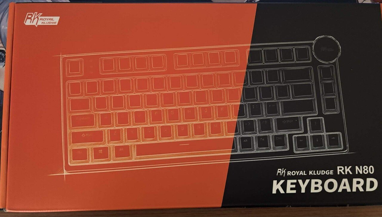 RK  KLUDGE N80 ロープロファイル メカニカルキーボード Amazon.com: RK ROYAL KLUDGE N80 Low Profile Mechanical