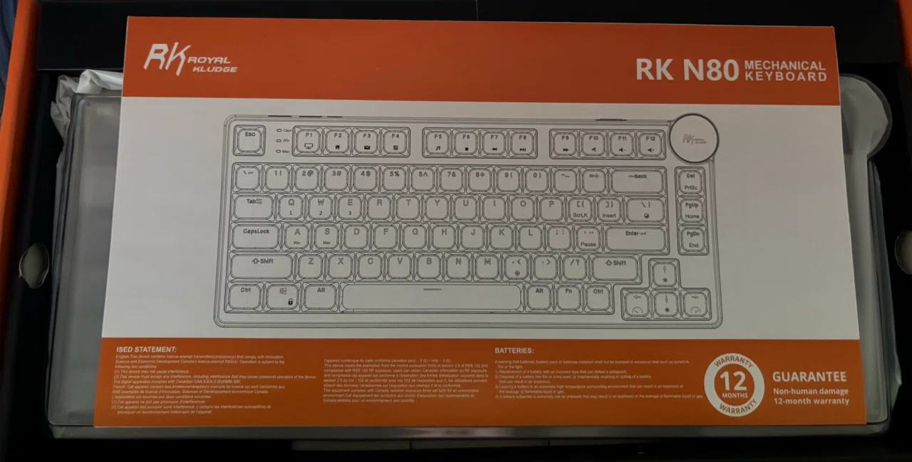 RK ROYAL KLUDGE N80を買ってみた｜saku