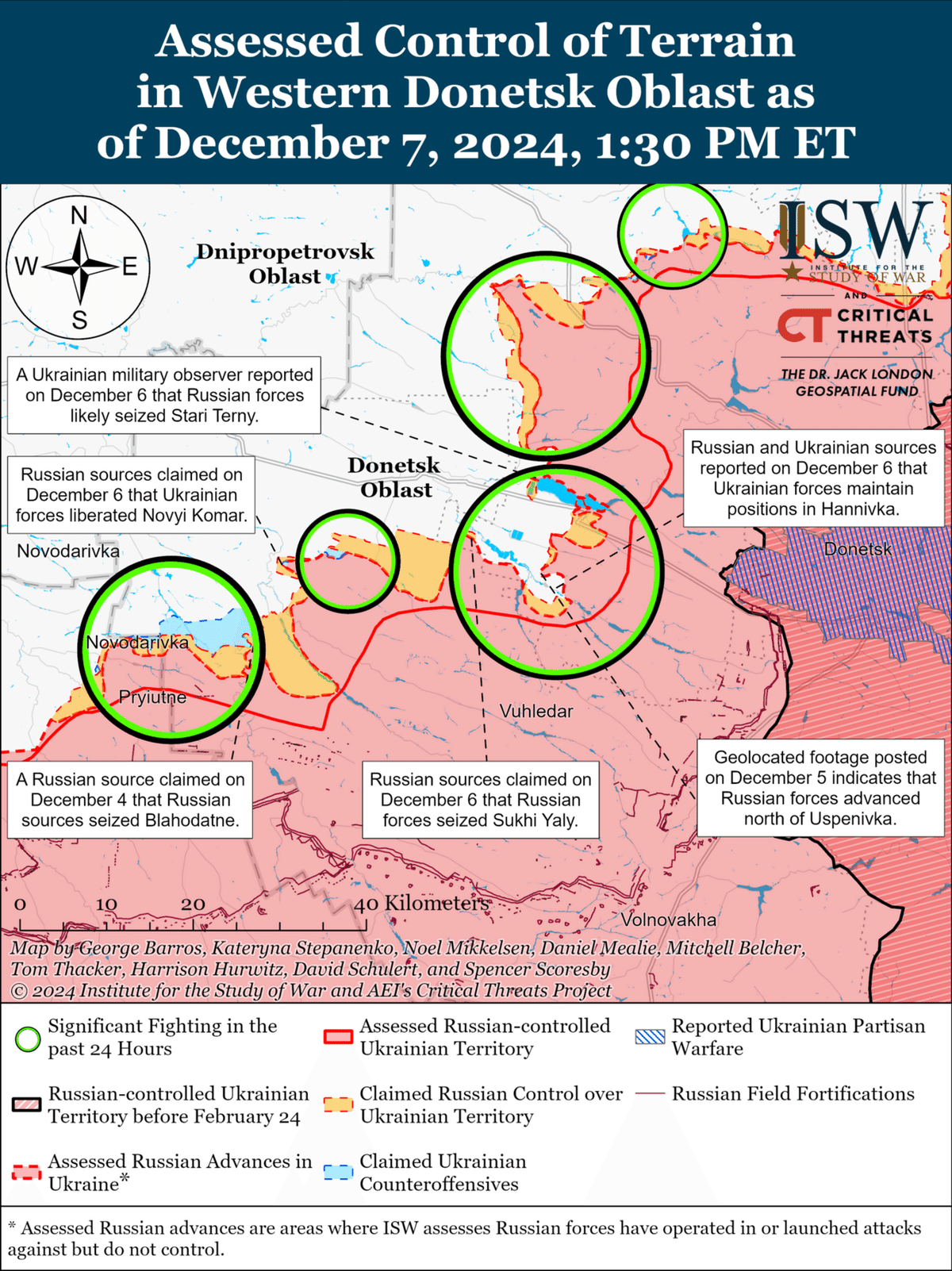 抄訳】戦争研究所「ロシアによる攻勢戦役評価」2024.12.07