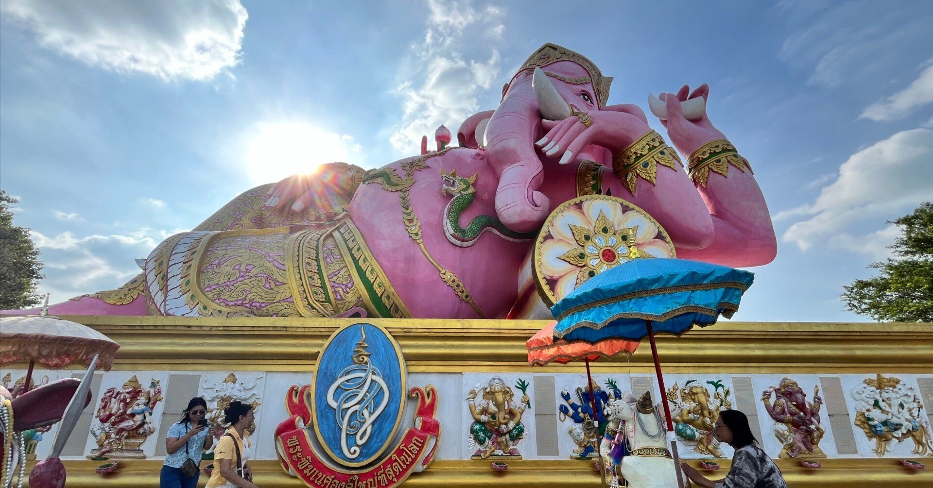 世界一周Vol.20】ピンクガネーシャ像へ行ってきた｜タイキ｜世界一周