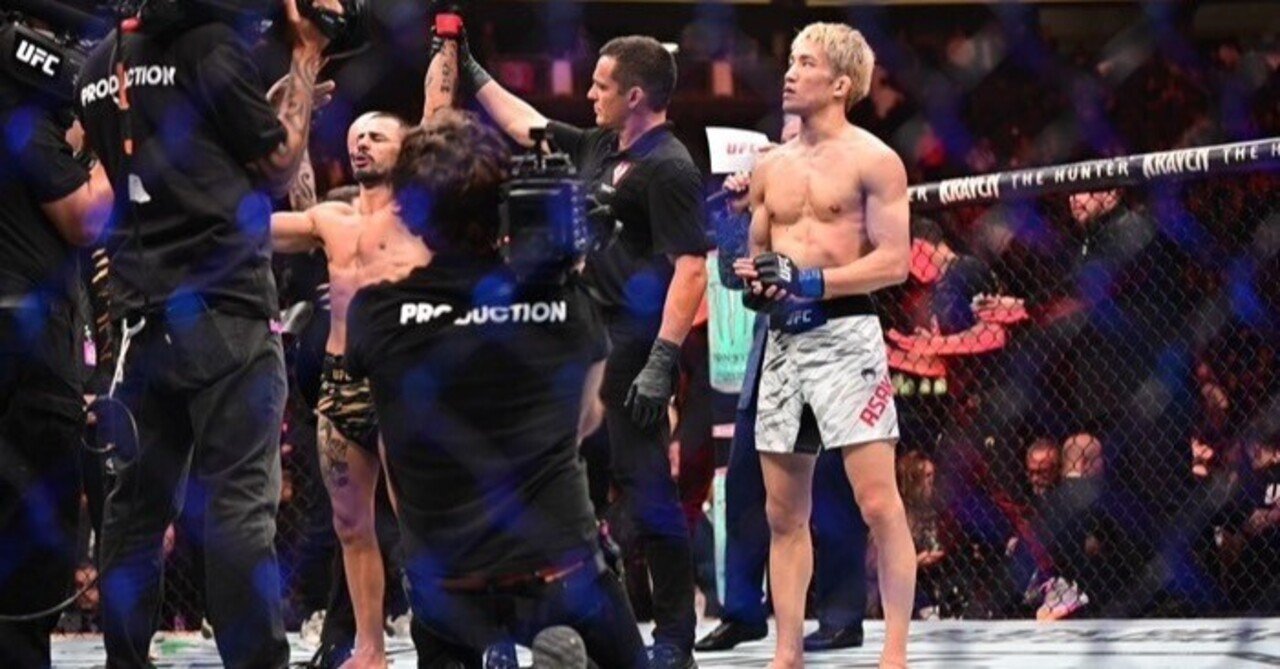 UFC 310 朝倉海対アレッシャンドリ・パントージャ 朝倉海さん2Rに