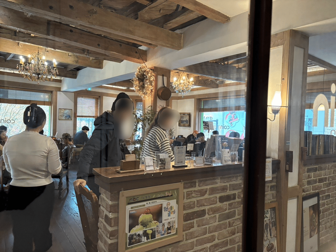 韓国の旅2024.12〜Cafe coin｜cherie