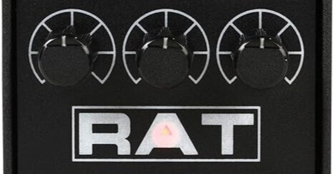 PROCO RAT2:椎名林檎も愛したディストーションの名機|note楽器 PROCO RAT2:椎名林檎も愛したディストーションの名機|note楽器