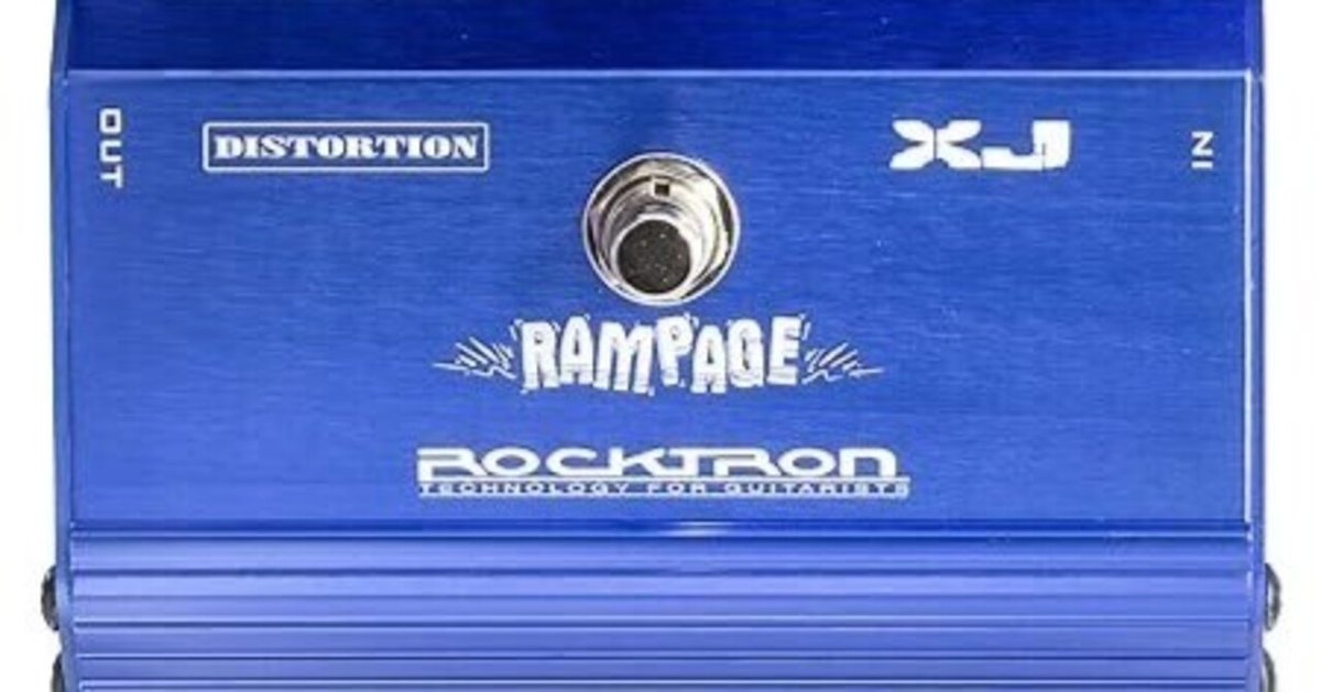 Rocktron Rampage XJ:日本限定仕様で復活、最強のドンシャリ Rocktron Rampage XJ:日本限定仕様で復活、最強のドンシャリ