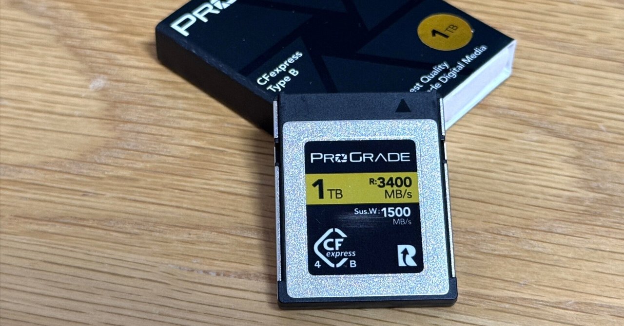 ProGrade Digital CFexpress 4.0 Type B GOLD 1TB|タカシ ProGrade Digital CFexpress 4.0 Type B GOLD 1TB|タカシ