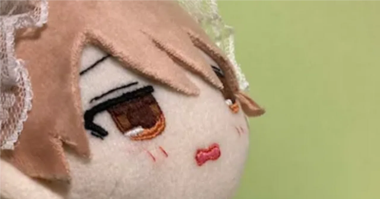 自作ぬい(2次創作)を作った｜くらの