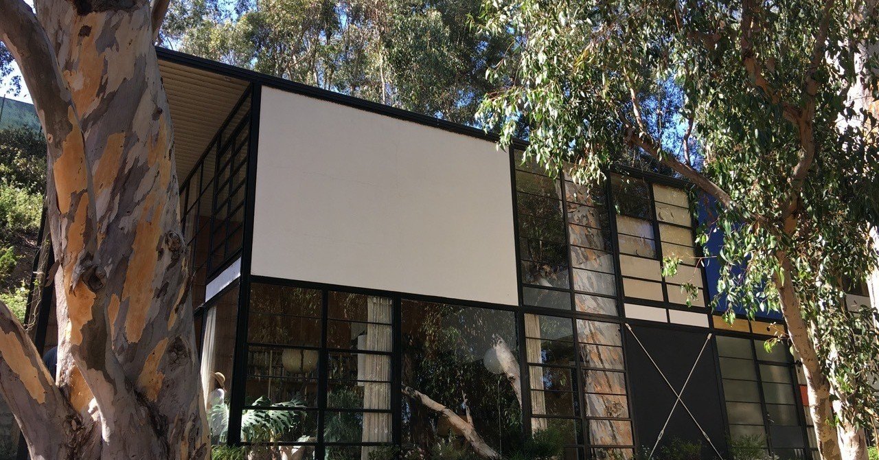 The Eames House (イームズハウスの見学）｜MOJA MOJA