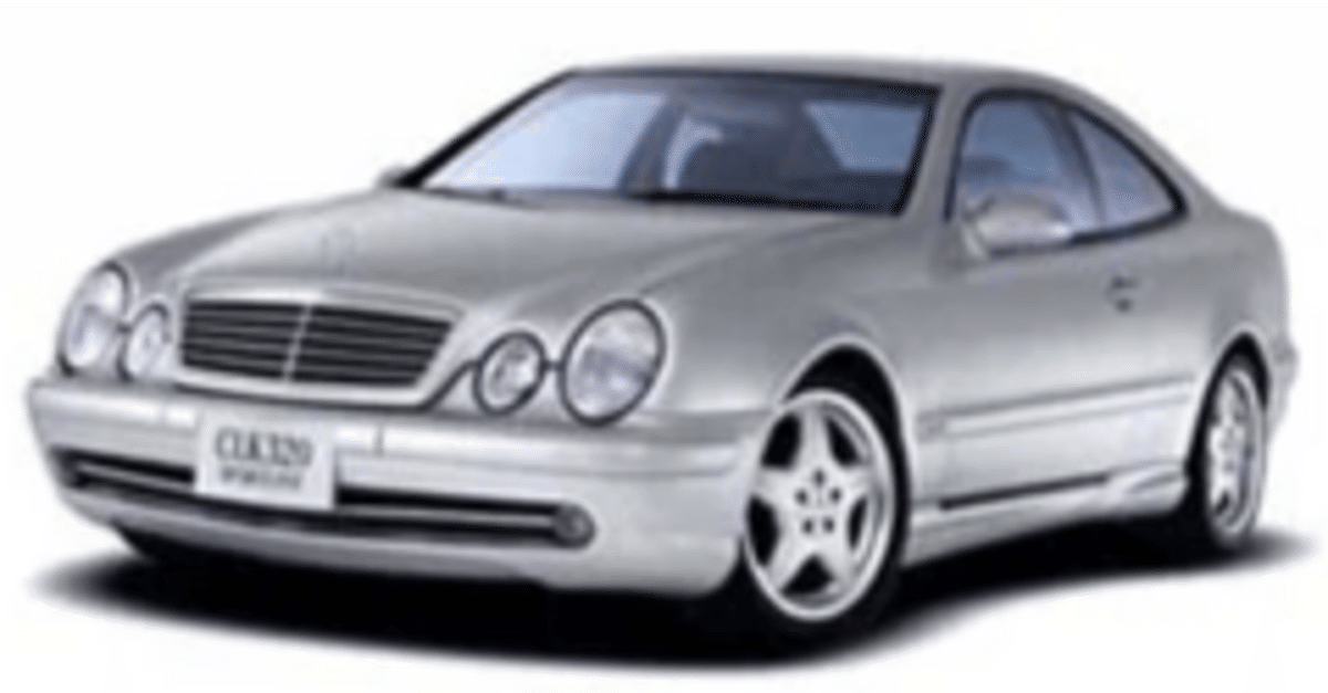 妖艶なメルセデスのクーペ W208型 CLK｜GEN-DO