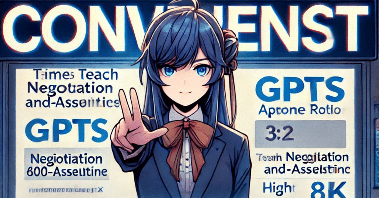 おすすめGPTs】人間関係をAIで円滑に！：「The Negotiator」は君の最強の味方だ！｜Yuki@DigitalMindMove