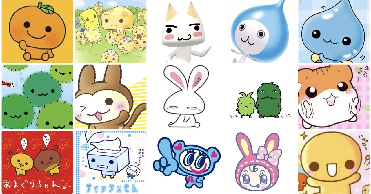 鼻が無いキャラクターの魅力｜江崎びす子