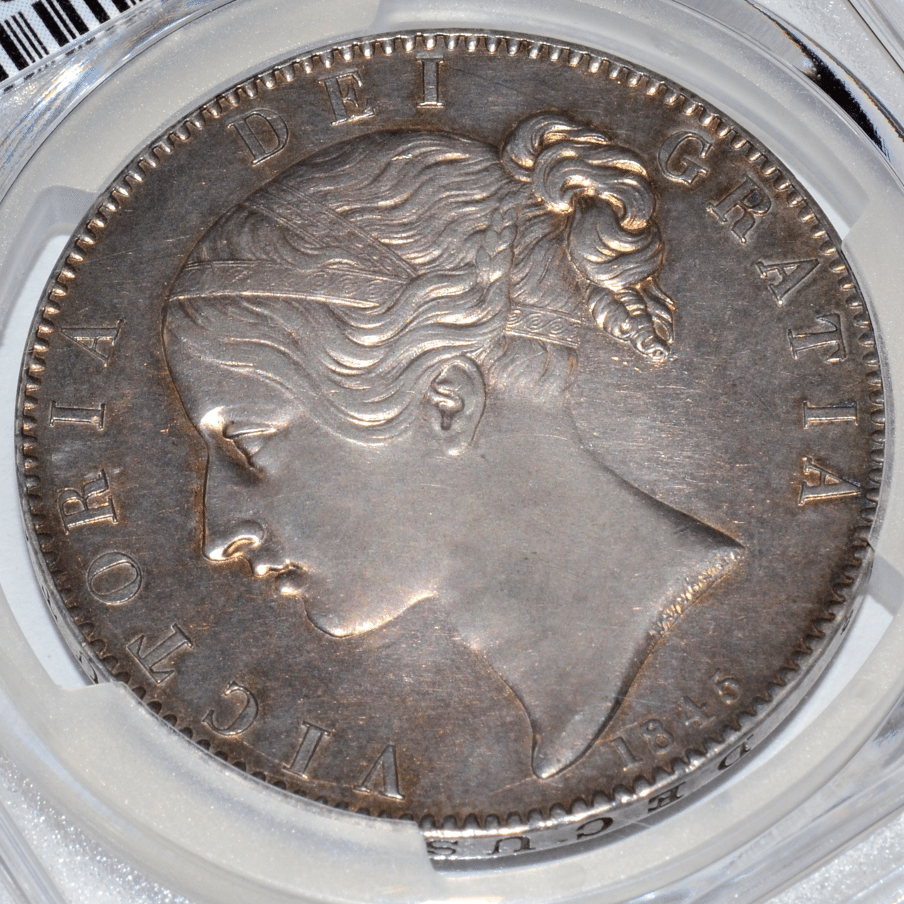 イギリス　クラウン銀貨（1847年）ヴィクトリア女王ヤングヘッド イギリス 1847 ビクトリア ヤングヘッド クラウン クラウン 銀貨