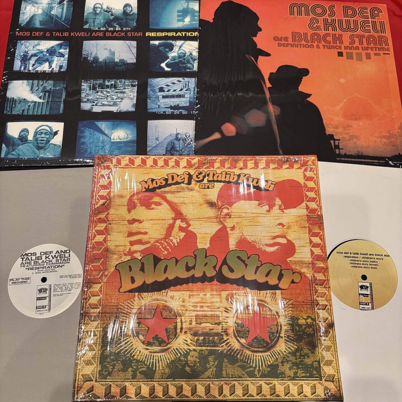 hip hopレコードblack star mos def jurassic 5