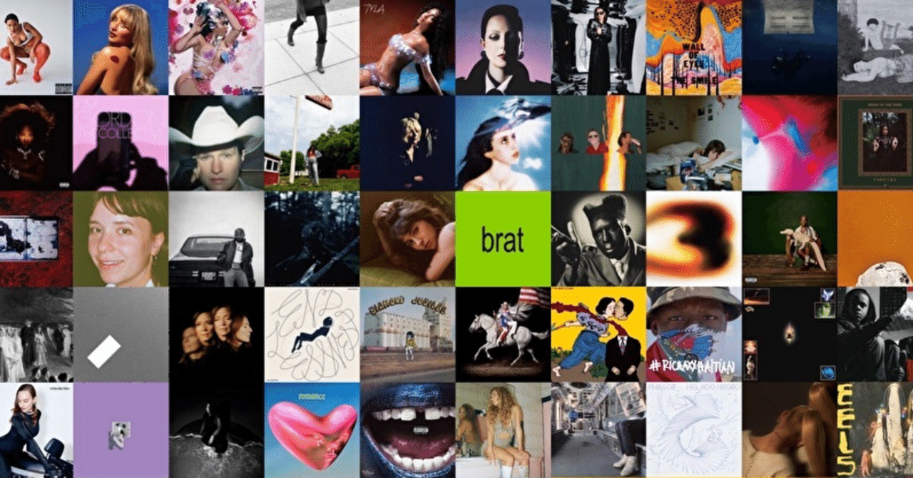 2024年年間 個人的ベストアルバム｜hashimotosan