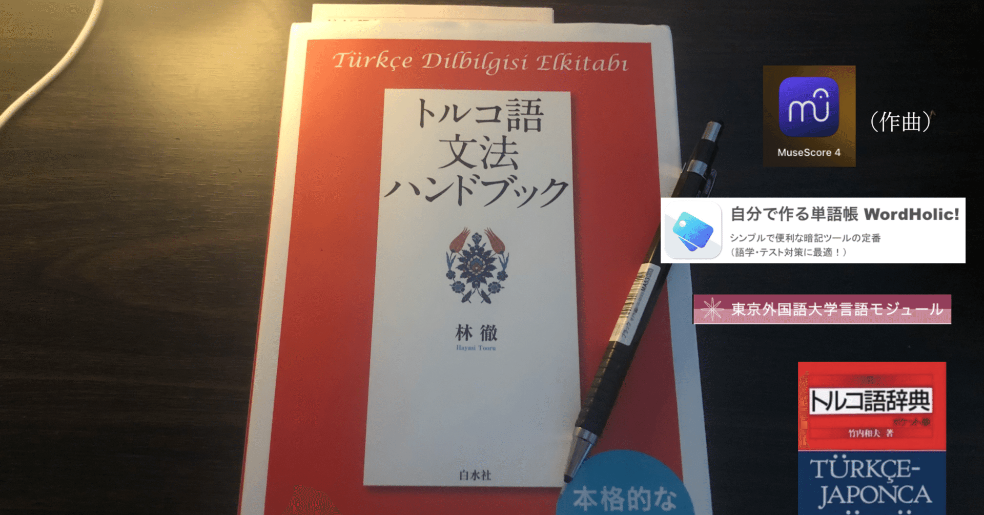 日本語トルコ語辞典 辞書 竹内和夫 大学書林