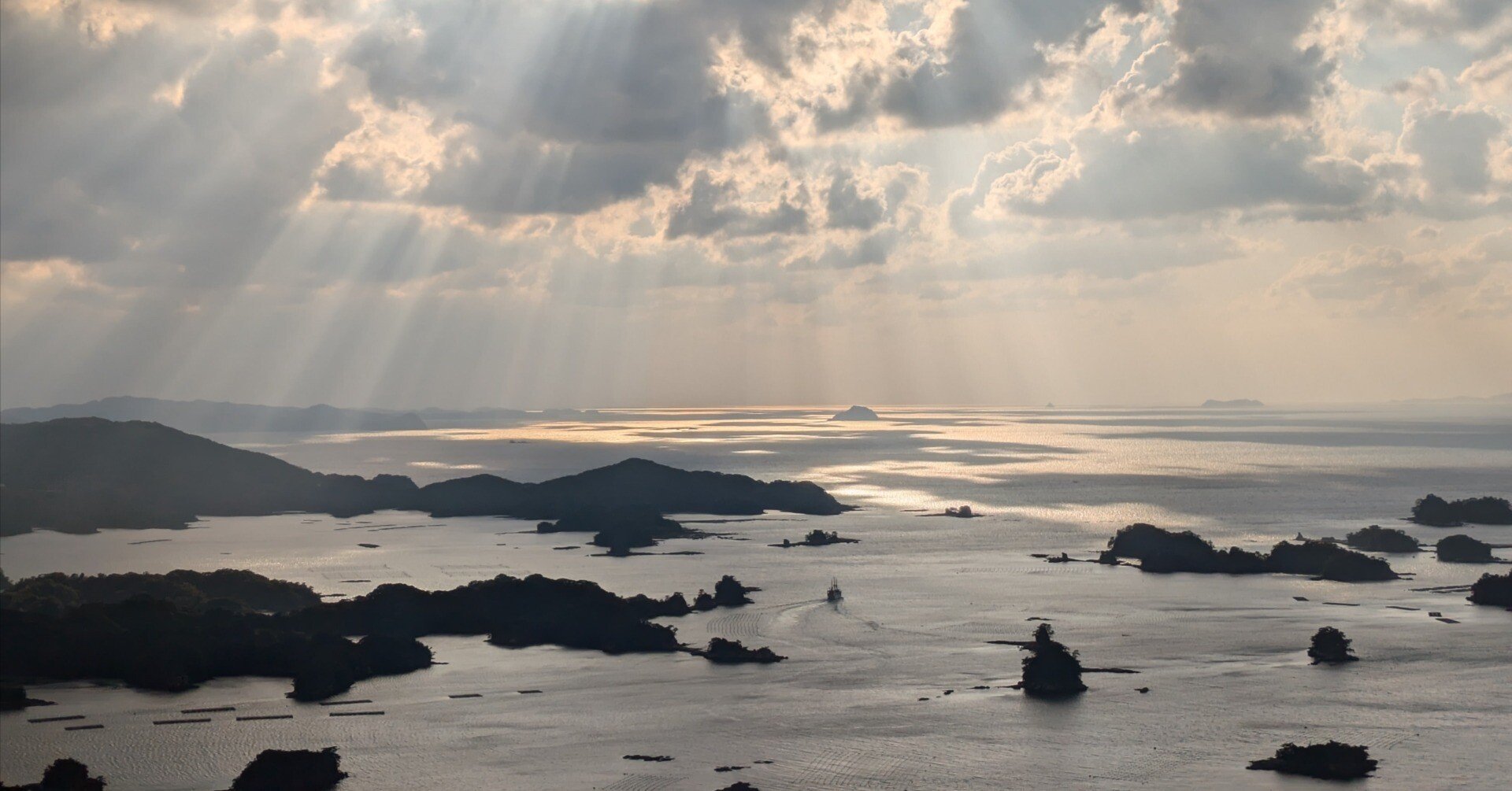 長崎の旅(1)：九十九島の夕日｜R-9