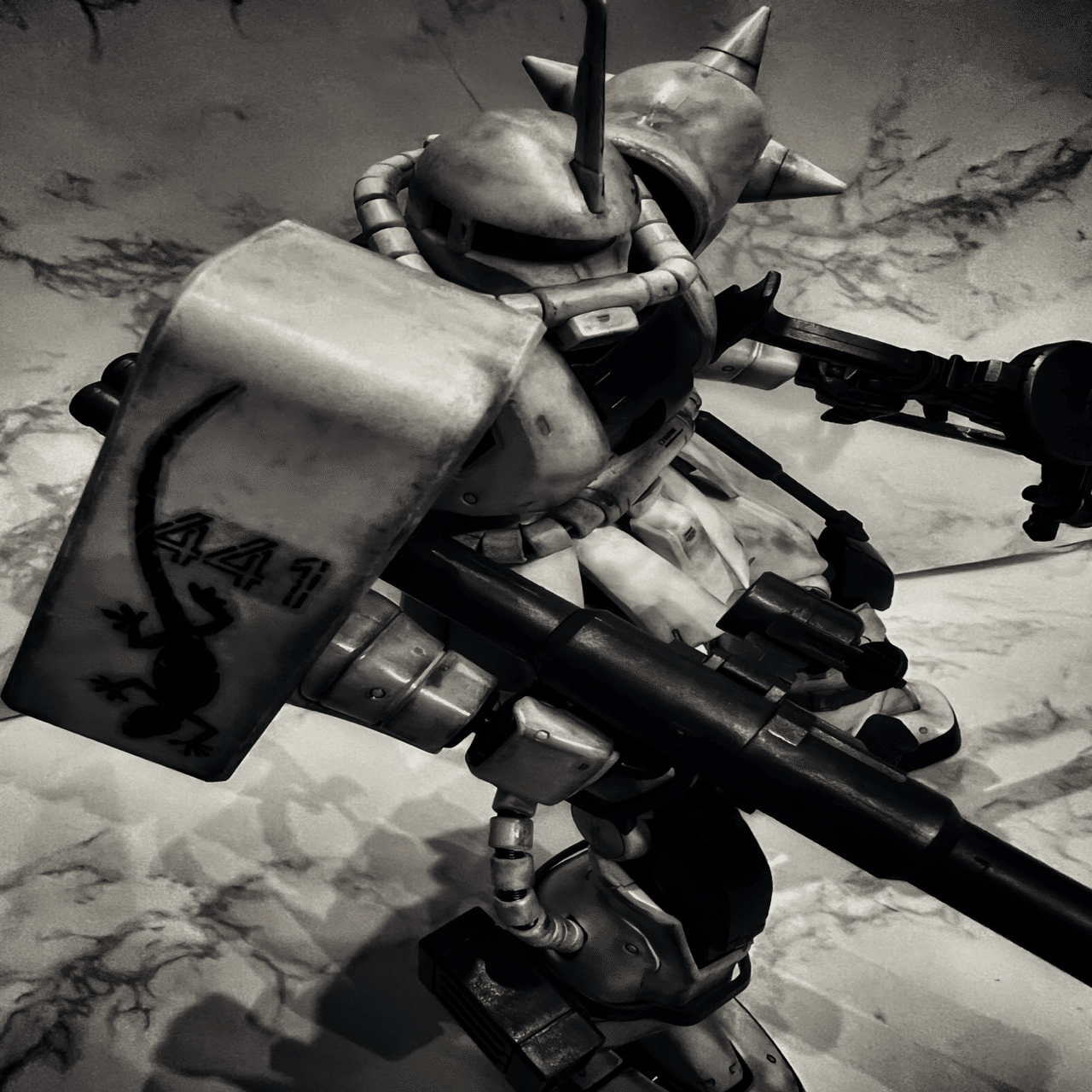 MS-06J 陸戦型ザクⅡ【ホワイト・オーガ】｜uRavator